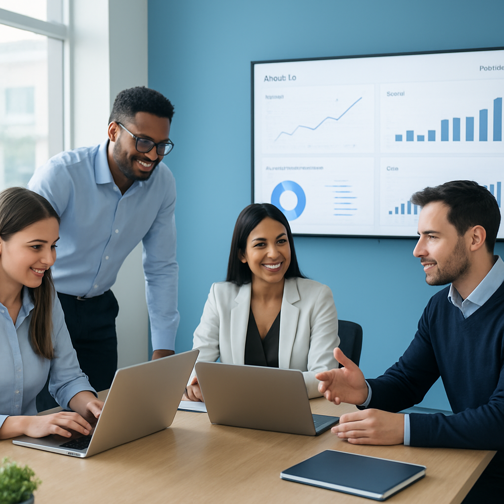 KNK Digital Marketing team working on app growth campaigns